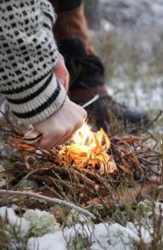 Morakniv Lok BlackBlade (S) Ash Wood Wilderness Knife