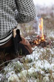 Morakniv Lok BlackBlade (S) Ash Wood Wilderness Knife