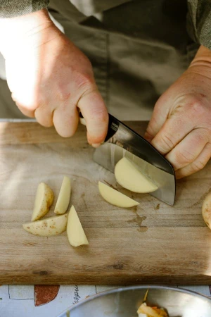 Morakniv Rombo BlackBlade (S) Ash Wood Outdoor Cooking Knife