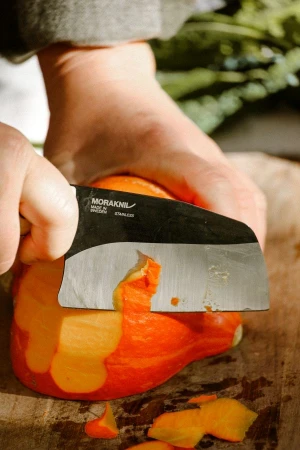 Morakniv Rombo BlackBlade (S) Ash Wood Outdoor Cooking Knife