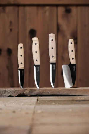 Morakniv Rombo BlackBlade (S) Ash Wood Outdoor Cooking Knife