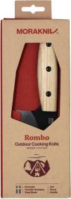 Morakniv Rombo BlackBlade (S) Ash Wood Outdoor Cooking Knife