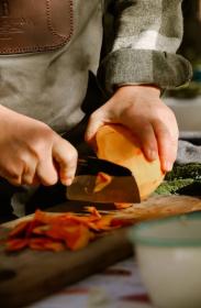 Morakniv Rombo BlackBlade (S) Ash Wood Outdoor Cooking Knife