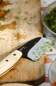 Morakniv Rombo BlackBlade (S) Ash Wood Outdoor Cooking Knife