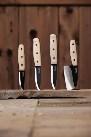 Morakniv Rombo BlackBlade (S) Ash Wood Outdoor Cooking Knife