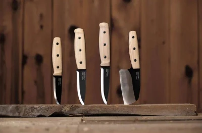 Morakniv Rombo BlackBlade (S) Ash Wood Outdoor Cooking Knife