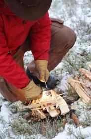 Morakniv Wit BlackBlade (S) Ash Wood Bushcraft Knife