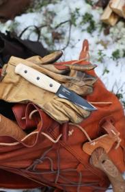 Morakniv Wit BlackBlade (S) Ash Wood Bushcraft Knife