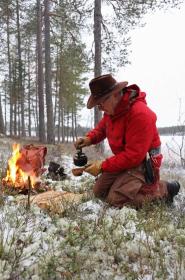 Morakniv Wit BlackBlade (S) Ash Wood Bushcraft Knife