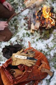 Morakniv Wit BlackBlade (S) Ash Wood Bushcraft Knife