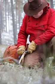Morakniv Wit BlackBlade (S) Ash Wood Bushcraft Knife