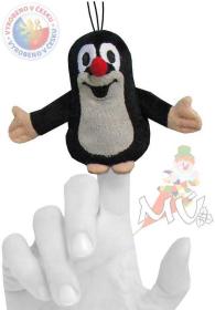 Moravská ústředna Krtek (krteček) prstový maňásek 8 cm Moravská ústředna Krtek (krteček) prstový maňásek 8 cm