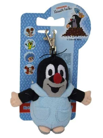 Moravská ústredňa Krtek (krteček) s karabínou 10 cm (plyšová hračka)