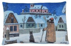 Moravská ústredna MORAVSKÁ ÚSTREDNA Polštář Josef Lada - Půlnoc