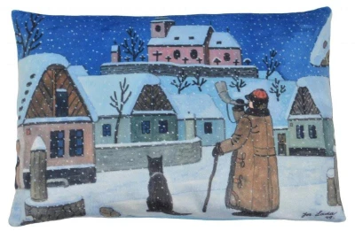 Moravská ústředna Polštář Josef Lada - Půlnoc