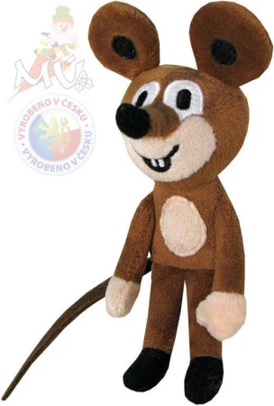 Moravská ústředna Myška 14cm Krtek (Krteček) (plyšová hračka)