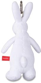 Moravská ústředna PLYŠ Králík Bobek přívěsek s karabinkou (Bob a Bobek)
