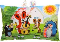 Moravská ústředna Polštář Krtek 45x30cm Kapela (plyšová hračka) Moravská ústředna Polštář Krtek 45x30cm Kapela (plyšová hračka)