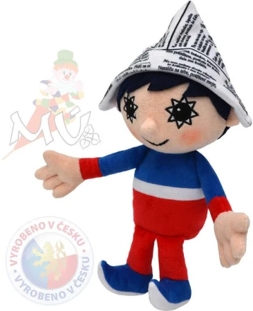 Moravská ústředna Večerníček postavička plyšová 26cm