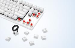 Motospeed Mechanická herní klávesnice K82 RGB (bílá)
