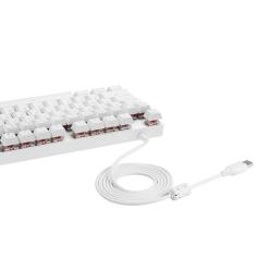 Motospeed Mechanická herní klávesnice K82 RGB (bílá)