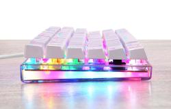 Motospeed Mechanická herní klávesnice K87S RGB (bílá)