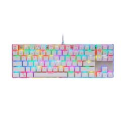 Motospeed Mechanická herní klávesnice K87S RGB (bílá) Motospeed Mechanická herní klávesnice K87S RGB (bílá)