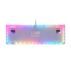 Motospeed Mechanická herní klávesnice K87S RGB (bílá)