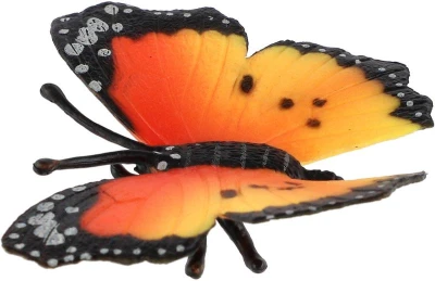 Motýľ Monarcha africký (babočka) 7cm zvieratko plastová figúrka Zooted