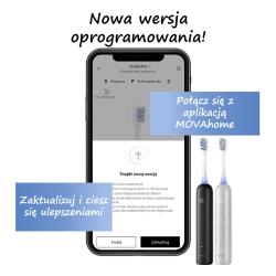 Mova Elektrický zubní kartáček Fresh Pro (černý)