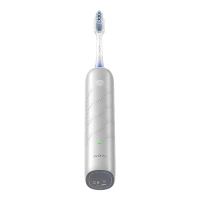 Mova Elektrický zubní kartáček Fresh Pro (stříbrný)