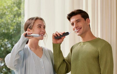 Mova Elektrický zubní kartáček Fresh Pro (stříbrný)