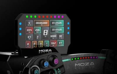 Moza Racing CM2 RS072 černý displej