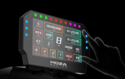 Moza Racing CM2 RS072 černý displej