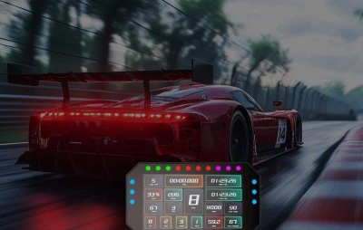 Moza Racing CM2 RS072 černý displej