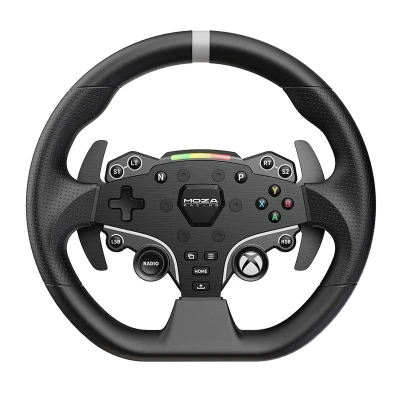 MOZA R3 RS053 ES černá herní sada volantu, pedálů SR-P Lite a stolního držáku pro Xbox a PC
