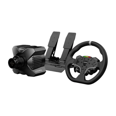 Moza Racing Herní sada - základna R3 + volant ES + pedály SRP-Lite + svorky R3 RS074 (PC)