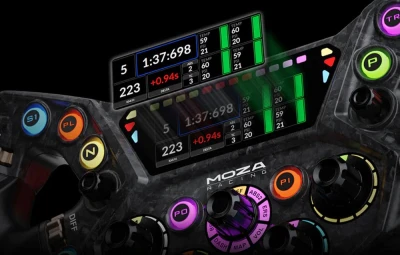 Moza Racing KS Pro RS095 černý herní volant