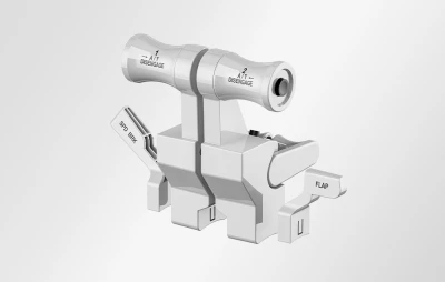 Moza Racing AS015 TQB světle šedý modul plynu