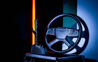 Moza Racing TSW RS060 černý herní volant pro kamionové simulátory (PC)