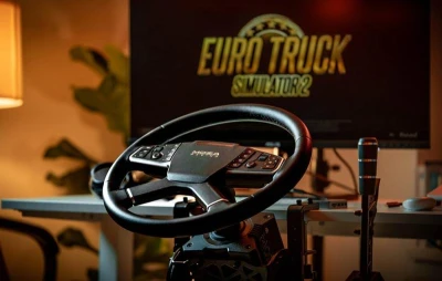 Moza Racing TSW RS060 černý herní volant pro kamionové simulátory (PC)