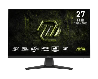 MSI Gaming monitor MAG 272F X24, 27" Rapid IPS/FHD/240Hz/0,5ms/2x HDMI/DP/černá MSI Gaming monitor MAG 272F X24, 27" Rapid IPS/FHD/240Hz/0,5ms/2x HDMI/DP/černá