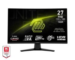 MSI Gaming monitor MAG 274CXF 27" Rapid VA zakřivený/FHD/280Hz/0,5ms/2xHDMI/DP/černá MSI Gaming monitor MAG 274CXF 27" Rapid VA zakřivený/FHD/280Hz/0,5ms/2xHDMI/DP/černá