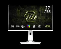 MSI Gaming monitor MAG 274QRFW X32, 27" Rapid IPS/2560x1440(WQHD)/320Hz/0,5ms/2x HDMI/DP/Výškově nastavitelný/Pivot/bílá MSI Gaming monitor MAG 274QRFW X32, 27" Rapid IPS/2560x1440(WQHD)/320Hz/0,5ms/2x HDMI/DP/Výškově nastavitelný/Pivot/bílá