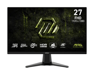 MSI Gaming monitor MAG 275F E20, 27" Rapid IPS/FHD/200Hz/0,5ms/2x HDMI/DP/černá MSI Gaming monitor MAG 275F E20, 27" Rapid IPS/FHD/200Hz/0,5ms/2x HDMI/DP/černá