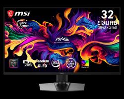 MSI Gaming monitor MAG 321UP QD-OLED X24, 31,5" QD-OLED/3840x2160(UHD)/240Hz/0,03ms/2xHDMI/DP/USB-C/výšk. nast./Pivot MSI Gaming monitor MAG 321UP QD-OLED X24, 31,5" QD-OLED/3840x2160(UHD)/240Hz/0,03ms/2xHDMI/DP/USB-C/výšk. nast./Pivot