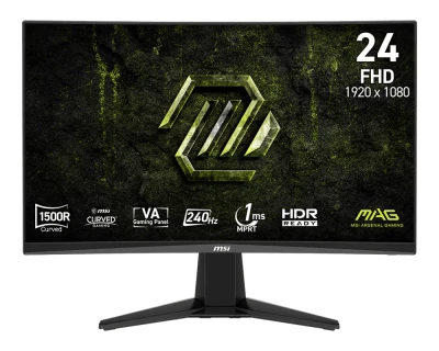 MSI MAG 245C X24 Gaming monitor 23,6" VA zakřivený/FHD/240Hz/1ms/DP/2xHDMI/černá