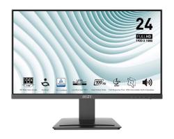 MSI monitor PRO MP243X 23,8" IPS/FHD/100Hz/1ms/HDMI/DP/černá