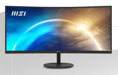 MSI monitor PRO MP341CQ, 34" zakřivený /3440x1440 (UWQHD)/VA LED/1ms/3000:1/300cd/m2/100Hz /2 x HDMI/DP/černý MSI monitor PRO MP341CQ, 34" zakřivený /3440x1440 (UWQHD)/VA LED/1ms/3000:1/300cd/m2/100Hz /2 x HDMI/DP/černý