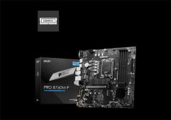 MSI PRO B760M-P, 1700, Intel B760, 4xDDR5, mATX MSI PRO B760M-P, 1700, Intel B760, 4xDDR5, mATX